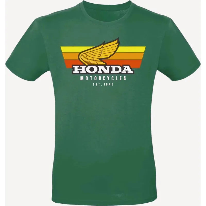 Motorcyclist Vintage Style Pattern Scooter T-Shirt Men's and Women's Casual