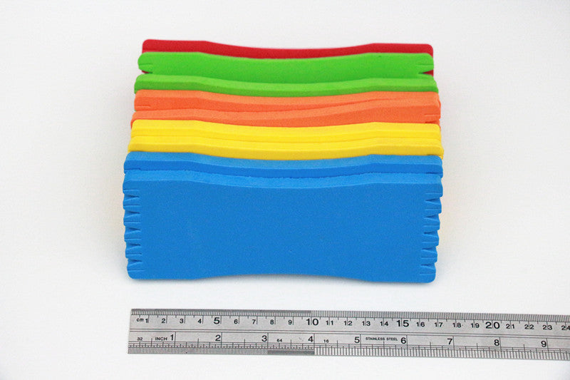 10PCS Fishing Winding Board Foam line board hanging EVA fishing tackle Accessories 16.5cm*6.5cm*0.8cm - Shopy Max