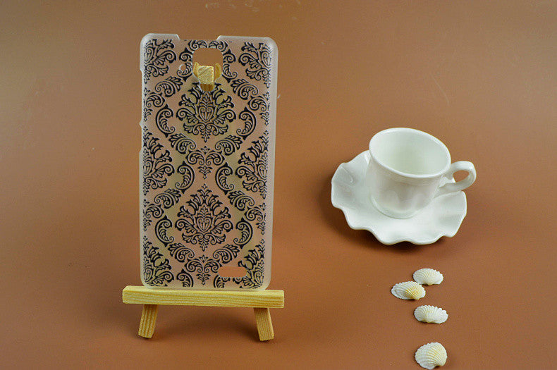 Top selling Butterfly&Rose Painted Case Mobile Phone Case bag back Cover Case hard back shell skin hood For Lenovo A536 A358T - Shopy Max