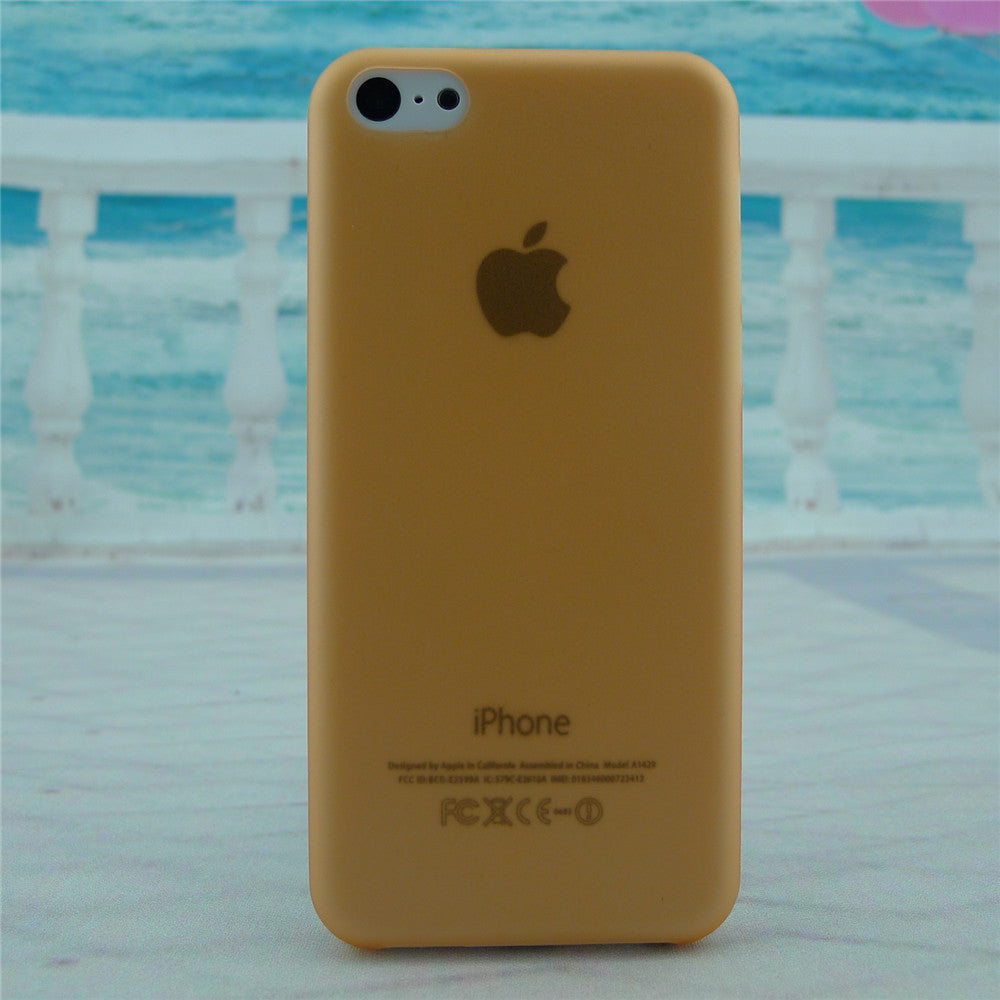 High Quailty Case Slim Matte Transparent Cover For iPhone 5c 0.3mm Ultra Thin Colorful Phone Shell 10 Colors