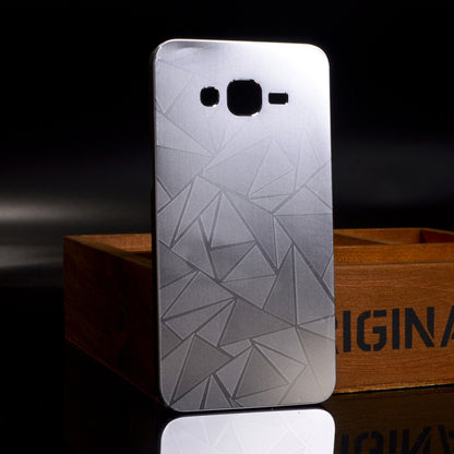 3D Diamond Aluminum Metal Water Cube + PC Material Phone Cases For Samsung Galaxy Grand Prime G530 G530H G530M G530FZ Case Cover