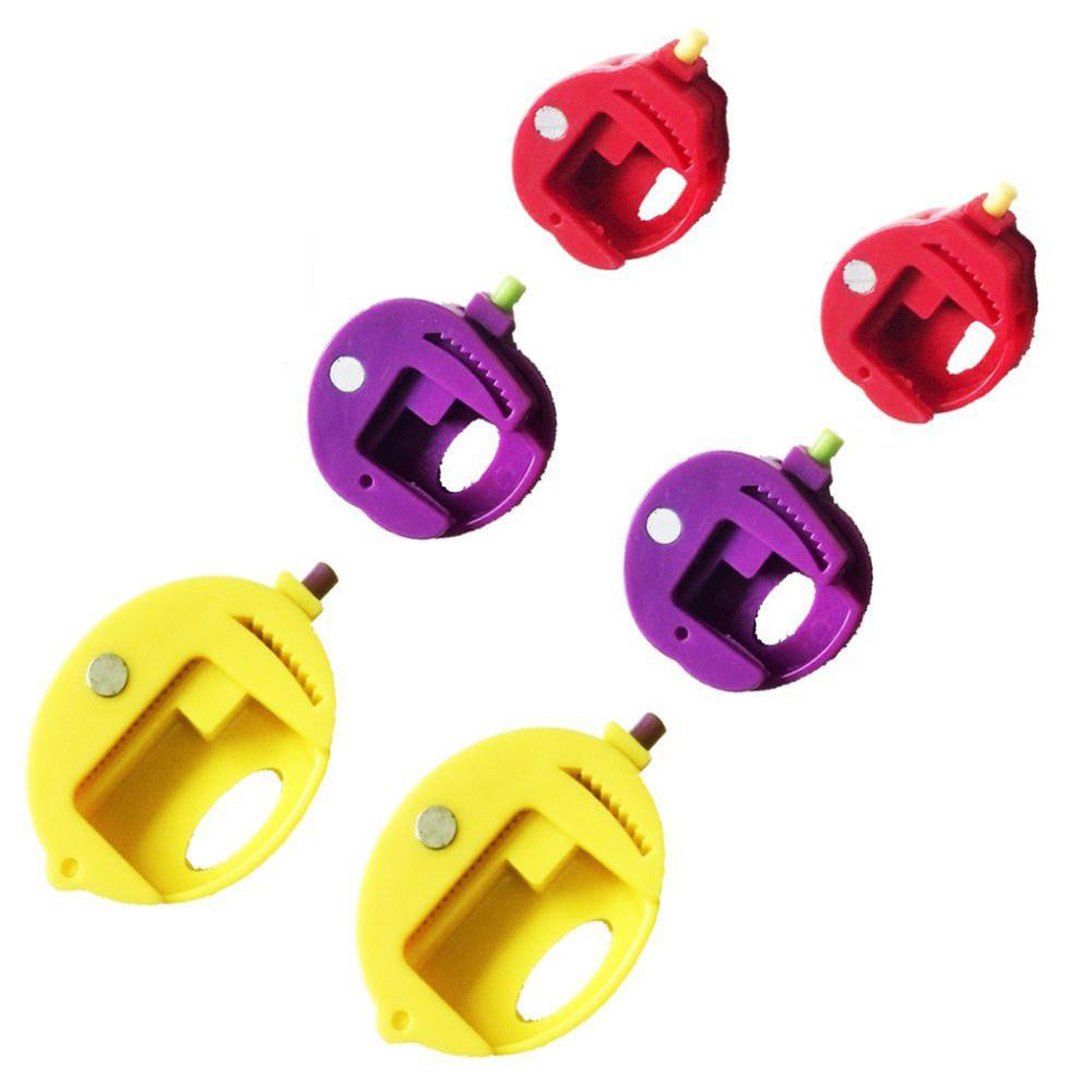 3Pcs Kitchen Food Snacks Chips Storage Bag Sealing Clip Attachment Lock Sealer Fresh 3 Colours/Size