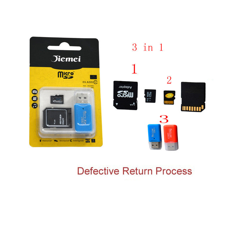 3in1 Wholesale Micro SD card Memory Card 32GB 64GB Micro SD Card 32GB 64GB