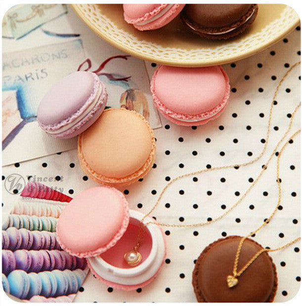 6 pcs/Lot Mini Teddy Macaron Storage Box Candy Organizer For Jewelry Caixa Organizadora Zakka Gift Novelty Households - Shopy Max