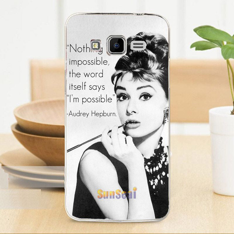 For Samsung Galaxy Grand Prime G530H G5308W Case Russia Brazil Despicable Me Marilyn Monroe Audrey Hepburn Hard Cell Phone Case