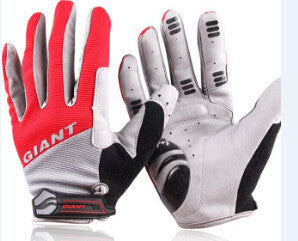 Brand Silicone GEL Full Finger Men Winter Warm Cycling Gloves Slip for mtb