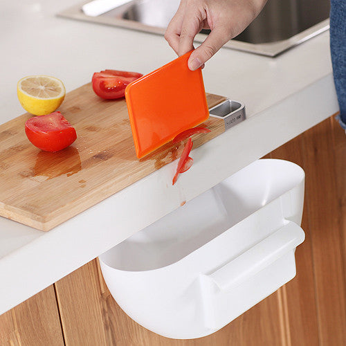 Kitchen Garbage Storage Organizer Box Plastic Basket - Shopy Max