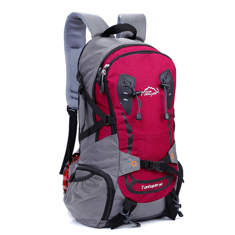 Fashion Outdoor Sport Travel Backpack Nylon Big Bags Male Large Capacity Backpacks Hiking Women Travel Duffle Bag Luggage Bags - Shopy Max