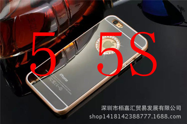 For the iPhone4 new mobile phone shell lens with the luxury mobile phone protection