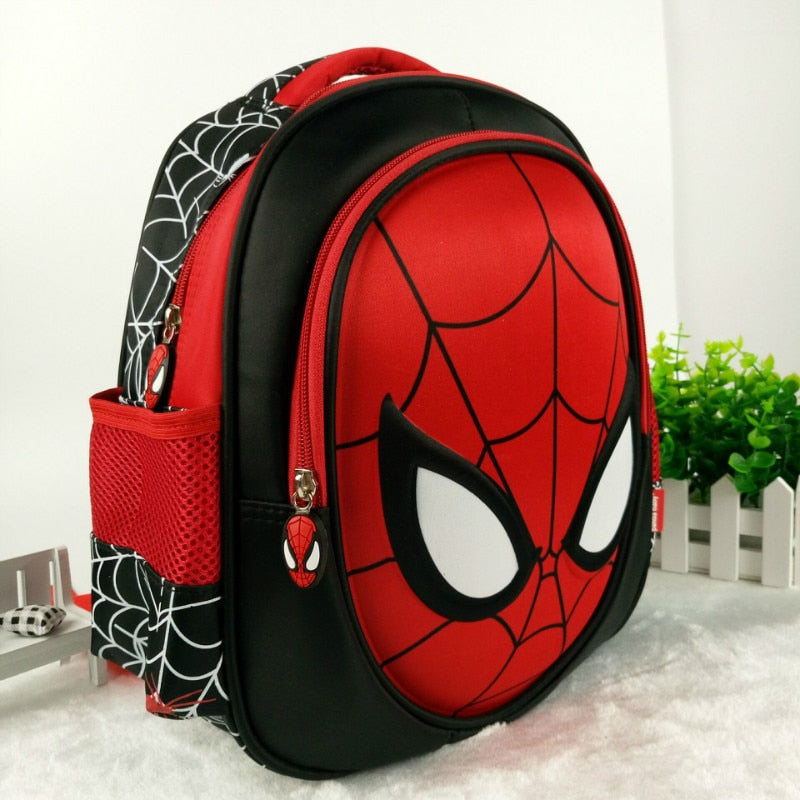 MARVEL SPIDERMAN Backpacks Super heroes New School Bag 3D stereo Children Boys Kindergarten Backpack Kids Children Cartoon Bags
