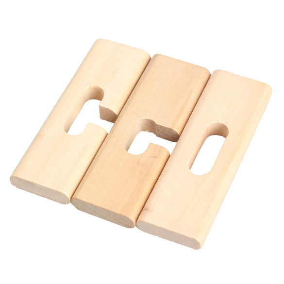 V1NF Dragon Tail Style Rubber Wood Adult Children Intelligence Puzzle Lock Toy - Shopy Max