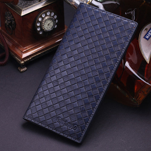 Hot New Fashion Men Wallets Leather Bags Long Design Male's Wallet Storage Handbag Clutch Bag Money Clips Card & ID Holder