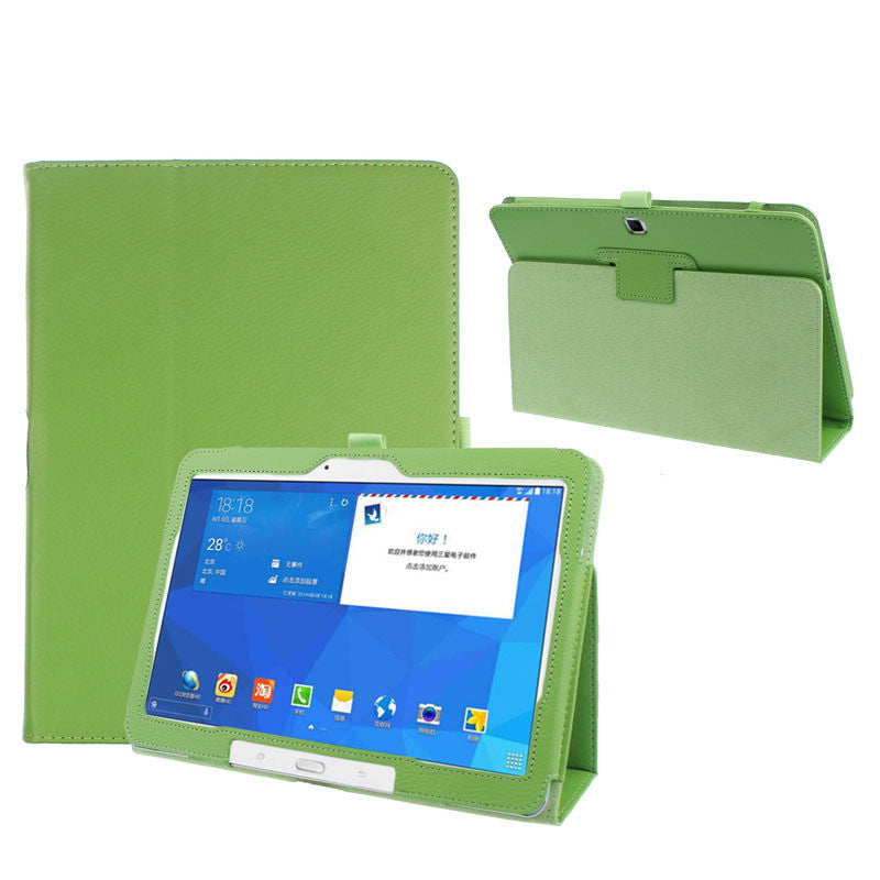 Hot selling Folio Leather Case Cover For Samsung Galaxy Tab 4 10.1" SM-T530 Tablet