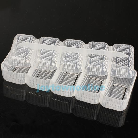 Japan Nigiri Sushi Mold Rice Ball 5 Rolls Sushi Maker Non Stick Sushi Bento Press Tool BHU2 - Shopy Max