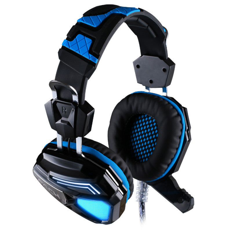 KOTION EACH G5200 Gaming Headset Vibration Breathing LED Light Computer Game Headphone USB 7.1 Microphone Stereo Surround Sound - Shopy Max