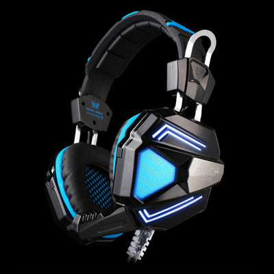 KOTION EACH G5200 Gaming Headset Vibration Breathing LED Light Computer Game Headphone USB 7.1 Microphone Stereo Surround Sound - Shopy Max