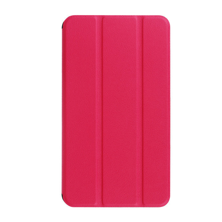 Lichi Leather Cover Stand cover Case funda For Huawei MediaPad T1 7.0 T1-701u Tablet case +Screen Protector + Stylus Pen gift