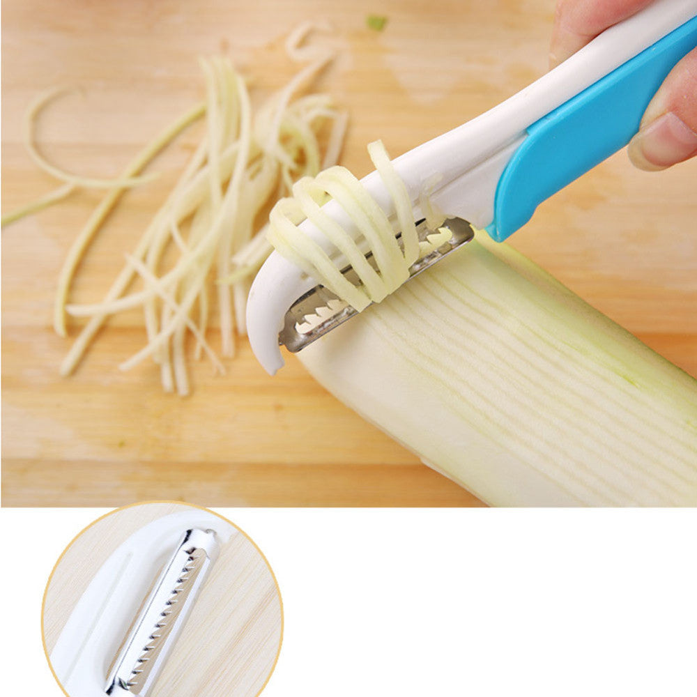 Light Blue Graters Peelers & Zesters Multifunction Kitchen Tool Gadgets Kitchen Accessories Grater Fruit Vegetable Cooking Tools