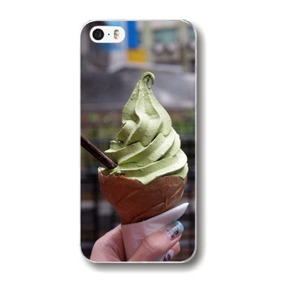 Lovely sweet patterns For iPhone 5c Hot dessert ice cream Macarons styles hard PC phone case cover Free shipping WHD1477