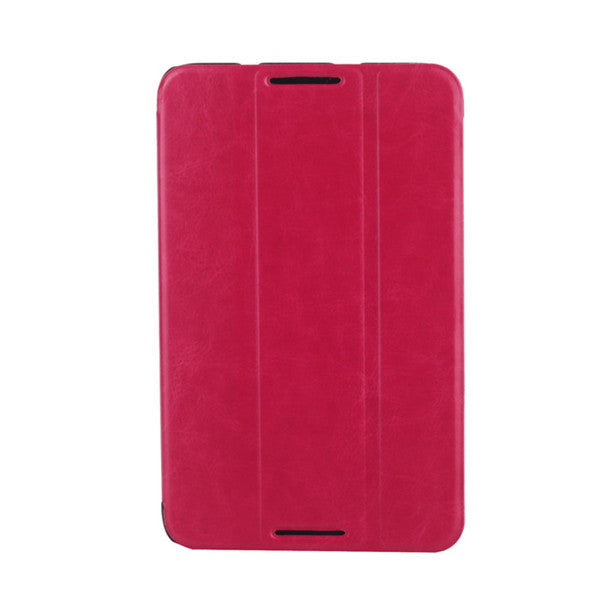 Luxury Leather Cover Case for Lenovo Tab A7 A7-50 A3500 A3500-HV 7 inch Tablet Protective + Screen Protector + Stylus Pen - Shopy Max
