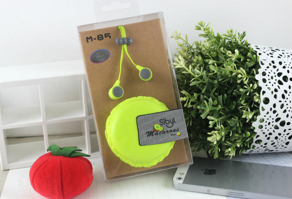 Macarons Design In-Ear Earphones