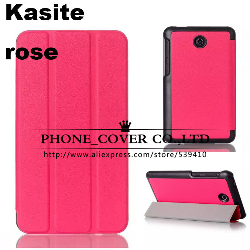 Magnet stand leather case cover for Asus FonePad 7 FE375CG FE375CXG FE7530CXG FE375 K019 tablet case +screen protectors+stylus