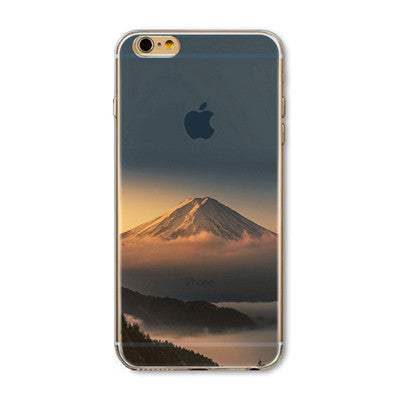 Ultra Thin Soft TPU Mobile Phone Back Cases for Apple iPhone 6 4.7'' Customized Design Color Painted Phone Accessories Protector