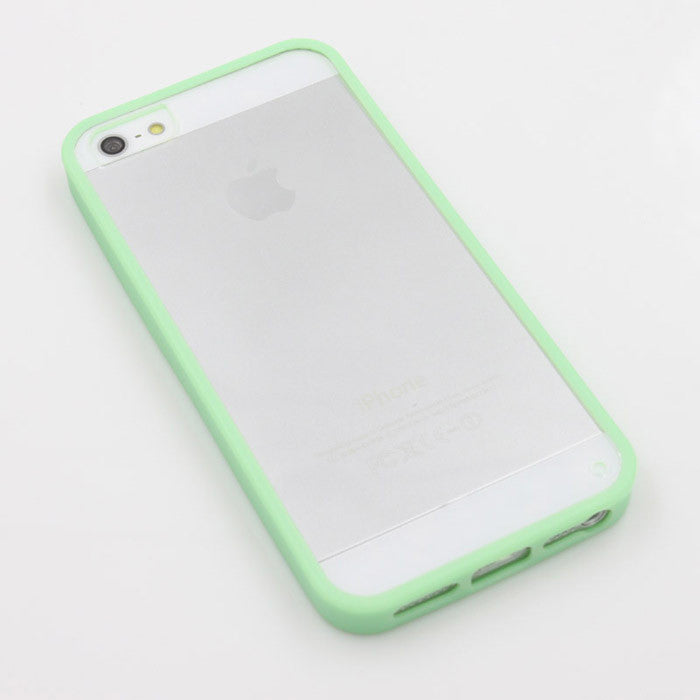 New Style Candy Colors cell phone case transparent back covers for iphone 5 5S 5G case PC Material Cover Cases & Bags PC0008