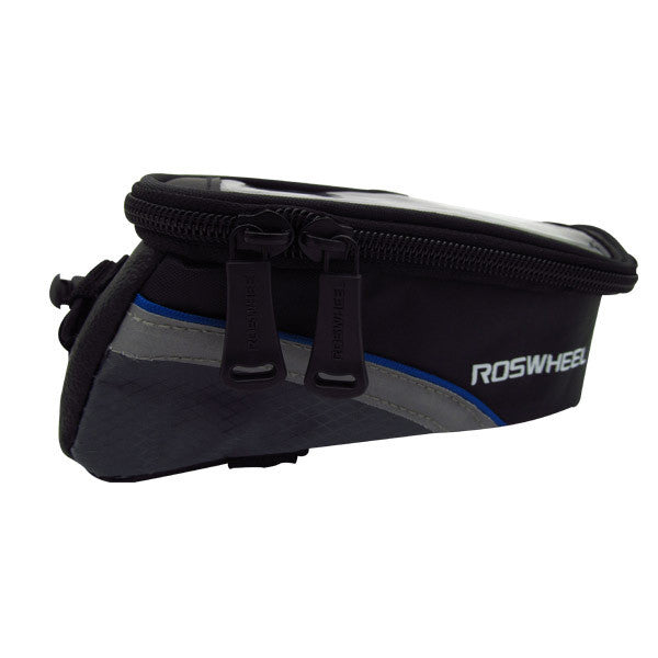 ROSWHEEL 4.2"4.8"5.5" Waterproof Outdoor Cycling Mountain Road MTB Bike Bicycle bag Frame Front Tube Touchscreen Phone Case Bag - Shopy Max