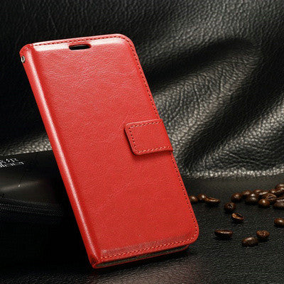 Luxury Retro Leather Case For Samsung Galaxy Grand Prime G530 G530H Photo Wallet Flip Stand Cover Cases Holder Phone Chair Phone - Shopy Max