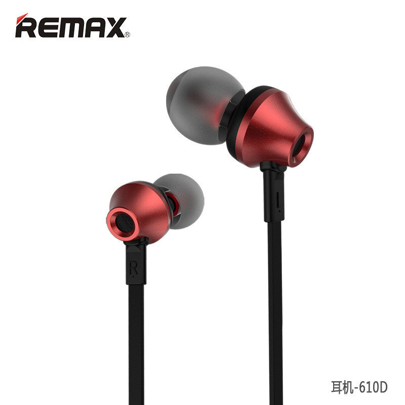 Remax 610D Precise Deep Bass Booster in-ear Headset High fidelity sound Earphone for iPhone 4 5 6 Samsung Galaxy HTC - Shopy Max