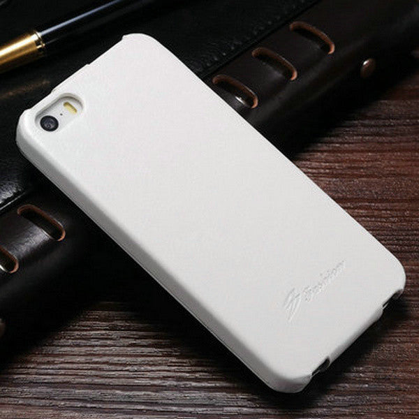 Retro PU Leather Case For Apple iPhone 5 Luxury Phone Case Flip Style For iPhone 5s Brand Cases Covers For 5s - Shopy Max