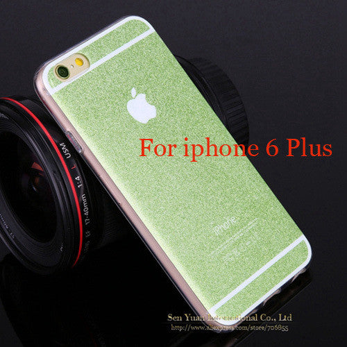 Sale i6 / 6Plus back covers !Cute Candy Sparkling Cover For Apple iphone 6 Case Shinning Phone Cases For iphone6 Plus TPU Case - Shopy Max