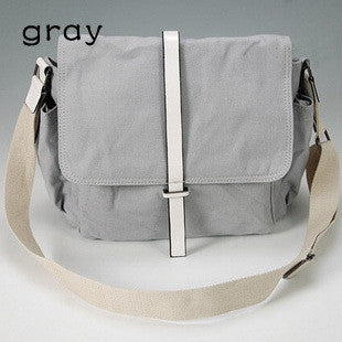 For Male Shoulder Bag Men's Cross Body Student School Satchel Casual Canvas Messenger Bag S307