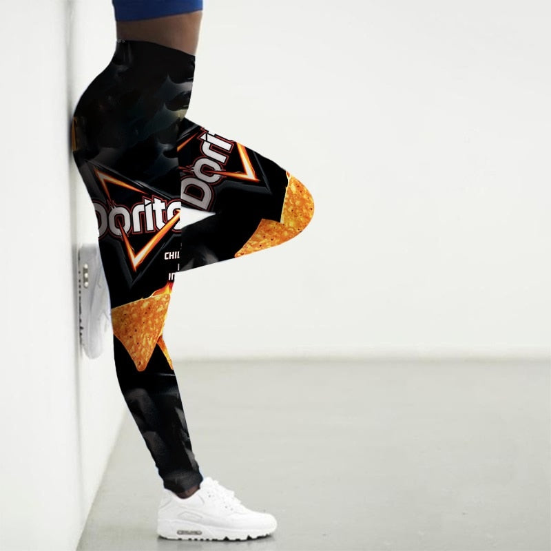 Sexy Women Sport Gym Leggings Yoga Jogging Running Fitness High Waist Pants