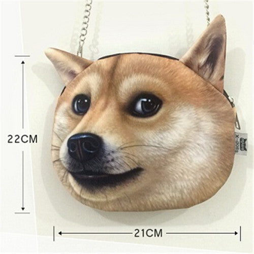 Small Size woman bag New Designed Female Retro Cartoon 3D Animal