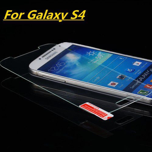 Customized Tempered Reinforced Glass Screen Protector For iPhone 4 4S 5 5S / For Samsung Galaxy S3 S4 S5 Note 3 Film