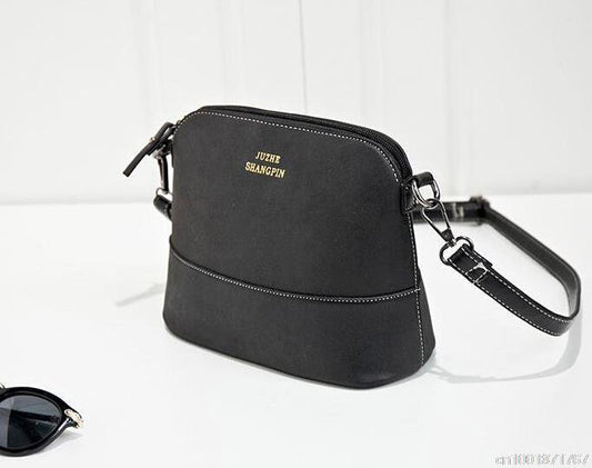 Hot Sale Women Handbag Vintage Bag Shoulder Bags Shell Bag Nubuck Leather Small Crossbody Bags for Women Messenger Handbags