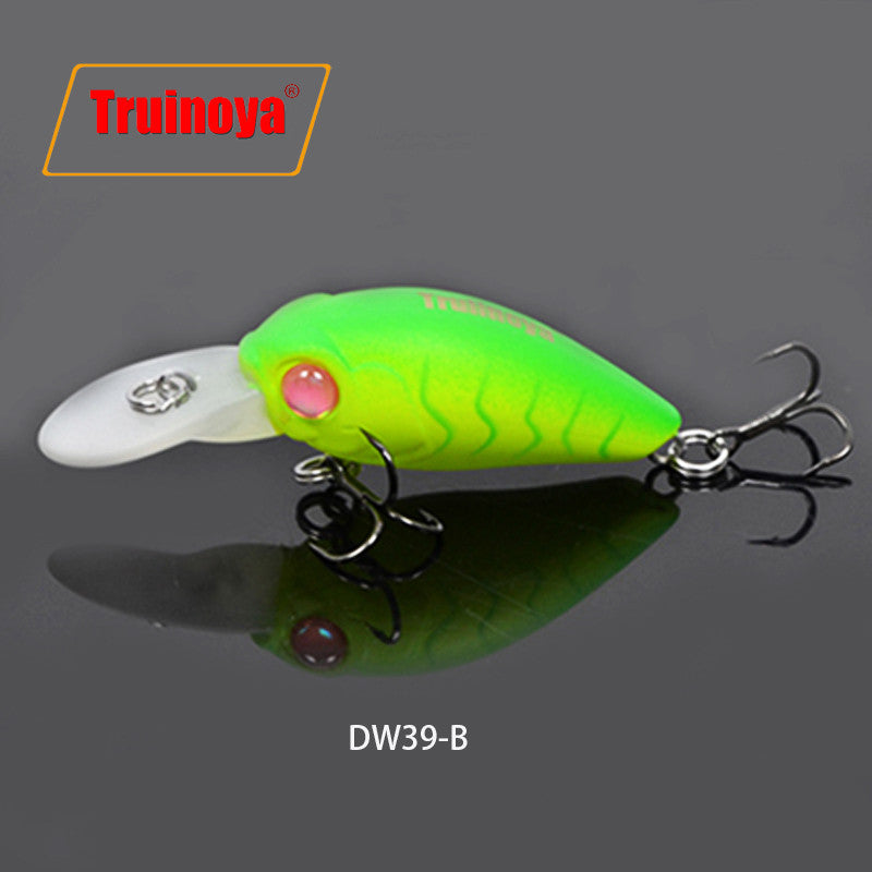 Bears Fish Mini Fat Crank Fishing Lures 35mm 3.8g Rock Fishing Hard Bait Lures Water Depth 1.6-2.0M Trulinoya