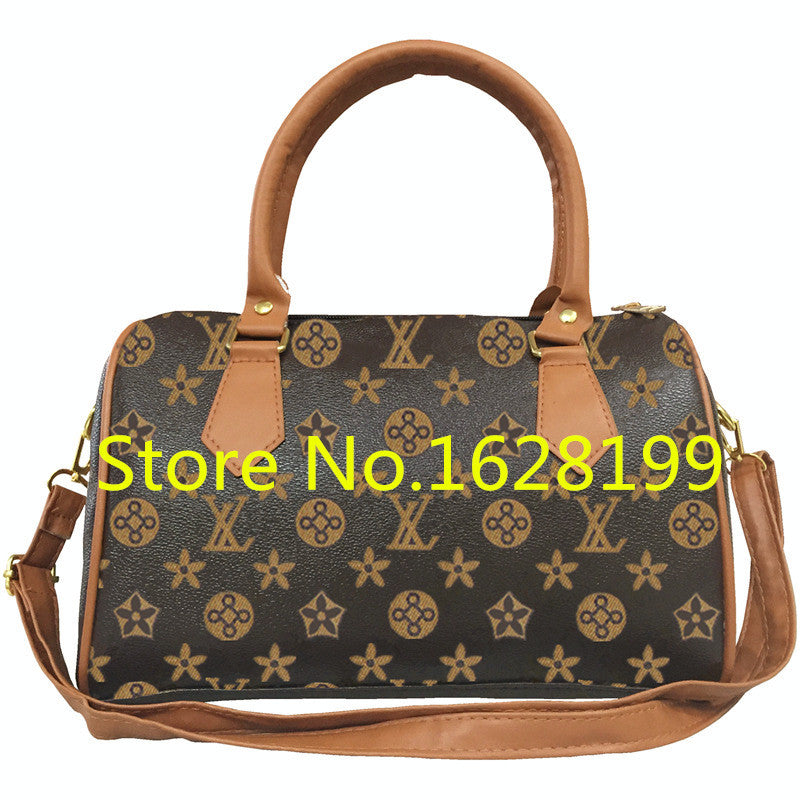 Women Famous Brand Designer PU Leather Barrel Handbag Ladies Small Pillow Shoulder Bag Female Crossbody Bags Sac Femme gw0678