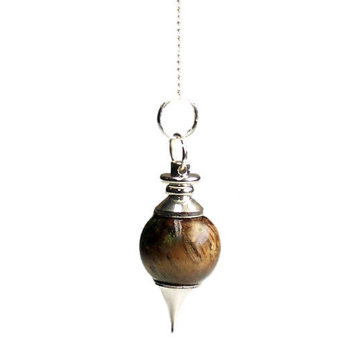 Tiger Eye Sphere Pendulum - Shopy Max