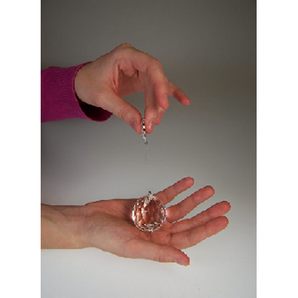 40mm Crystal Sphere - Pink