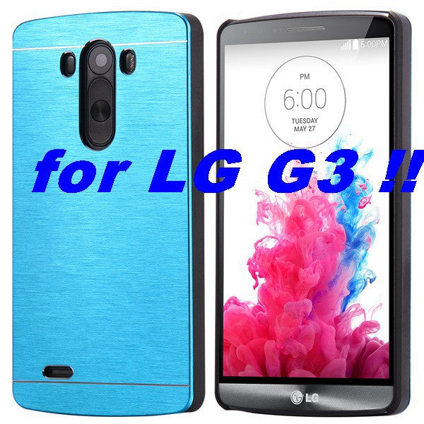 for LG G2 G3 Aluminum Case Ultra Sim Metal Cover for lg Optimus g2 D801 D802 F320 Hard Armor Phone Capa for LG g3 D855 D850 F400