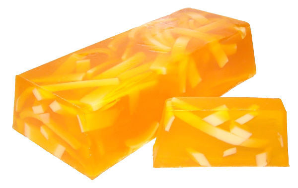 Orange Zest Soap Slice, approx 100gr - Shopy Max