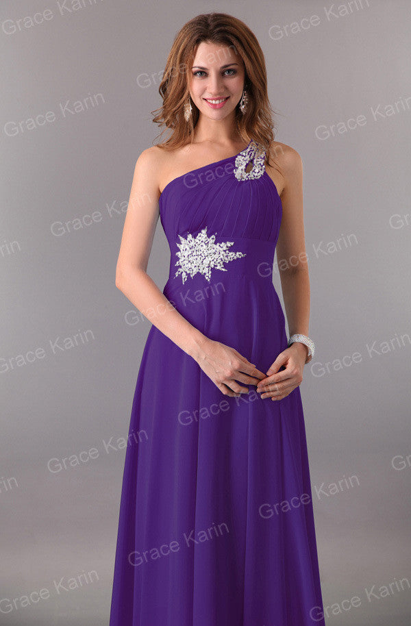 Women Elegant cheap Long Evening Dresses 2016 Grace Karin One