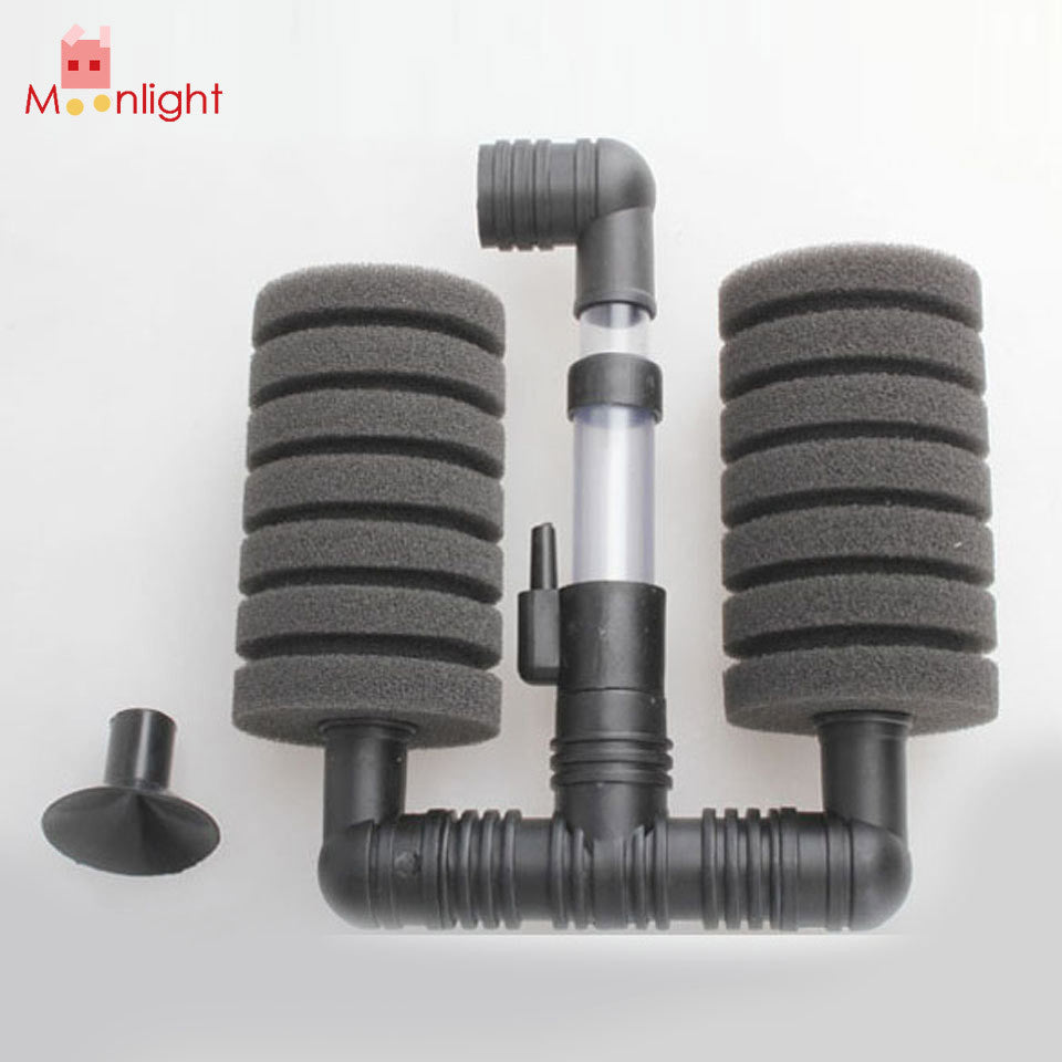 BEST Fish Tank Filter Aquarium Biochemical Sponge Filter Fish Tank Air Pump