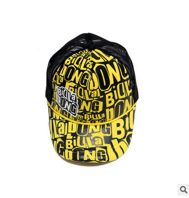 Cartoon Letter Cute Fashion Hip Pop Women Men Girls Boys Unisex Sun Proof Hat Adjustable - Shopy Max