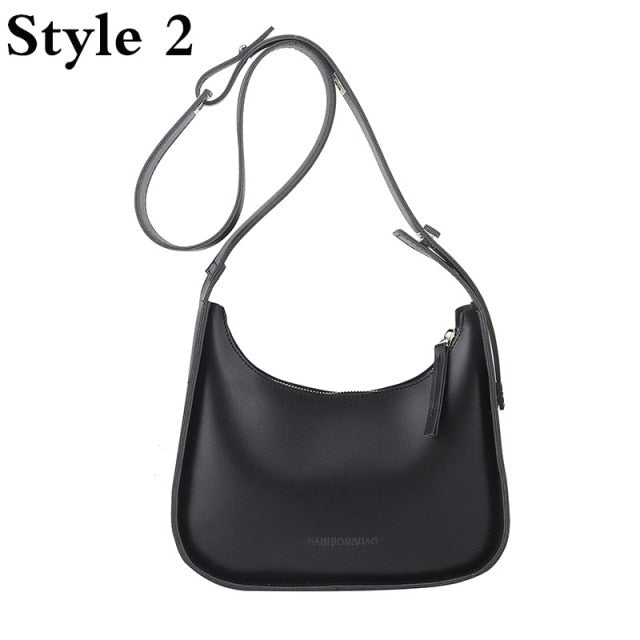 Luxury Crossbody Bags For Women 2021 Leather Lemon Color Shoulder