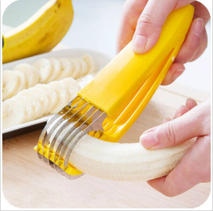 Creative Banana slicer Chopper cucumber salad vegetable peeler home tools