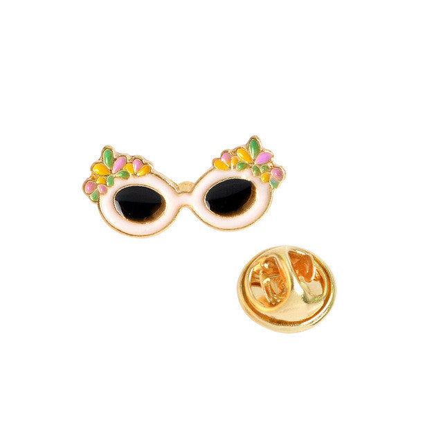 QIHE JEWELRY Cartoon Watermelon Lemon Cactus Cat Sunglasses Leaf Popsicles - Shopy Max